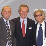 il Dr Stea con il Dr Tomaso Vercellotti e il Dr Fausto Pasqualini Galliani
